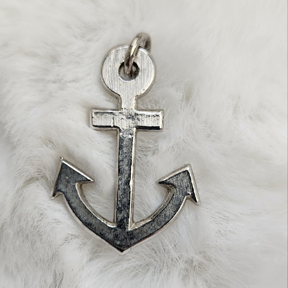2/$10 - Crystal Anchor Pendant - Picture 3 of 4